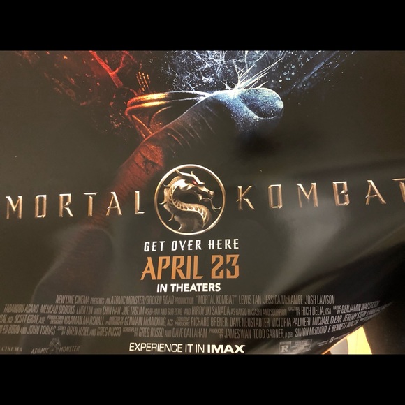 Mortal Kombat MK 27 x 40 DS Theatrical movie poster Double Sided Think u know it - Picture 6 of 12